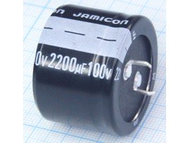 Конд.2200/100V 3525+85°С Jamicon