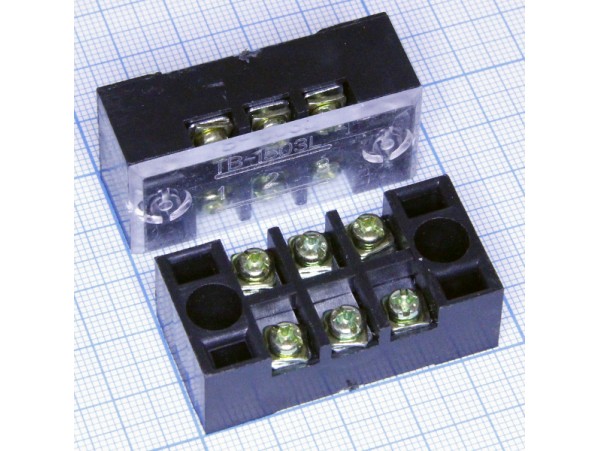 TB-1503 клеммник 3к.15A 600V