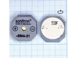 SMA-21-P15 пьезоизлучатель 21мм