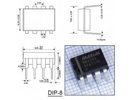 MAX293EPA+   dip-8