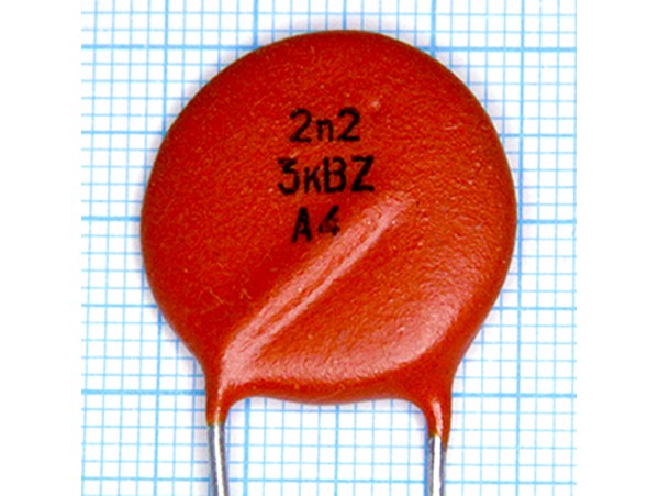 Конд.2200p/3kV К15-5-H-20