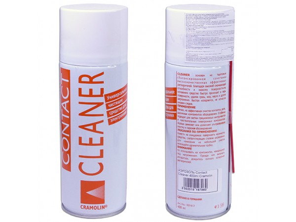 АЭРОЗОЛЬ Contact Cleaner 400ml Cramolin