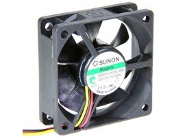 Вентилятор 12V 60х60х20 3pin MF60201V1-1000U-G99