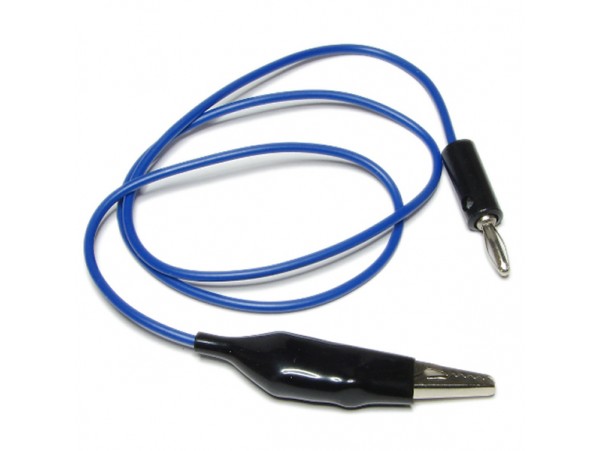 Шнур Крокодил 43мм - шт. Банан синий