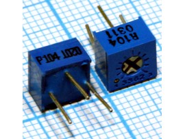 Резистор 100 кОм PVC6A (3362P)