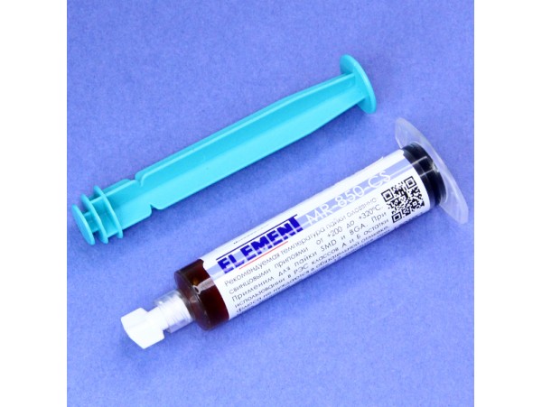 Флюс паяльный ELEMENT MR-850-CS (10 мл) катридж