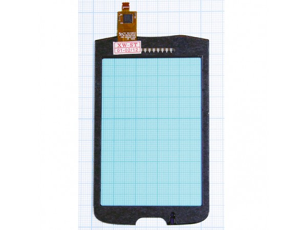 SAM i7500 тачскрин+стекло (черный)