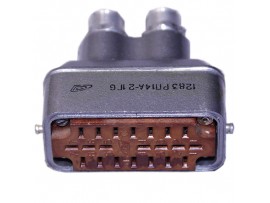 РП14А-21Г6 розетка 14к. с кожухом на кабель