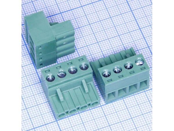 XY2500F-A-04P клеммник 4к шаг 5мм( 2EDGK-5.0-04P)