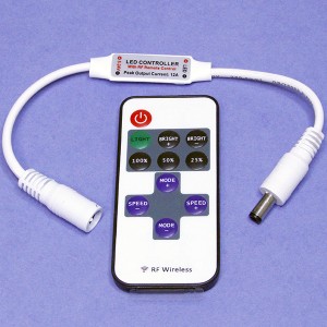 Диммер светодиодных лент 6А с ПДУ одноцветных