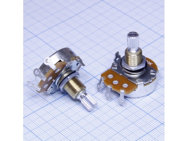 Резистор 500к под гайку RV24AF-10E6-20K-B500K-70J9