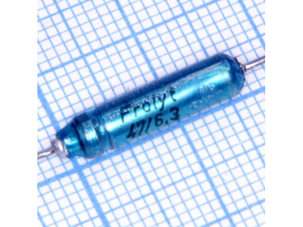 Конд.47/6,3V аксиал