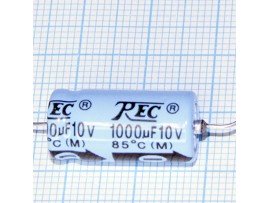 Конд.1000/10V аксиал