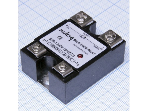SSR-1 240V 10A (Z)D3 (3-32v) Реле твердотельное