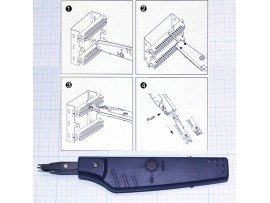 HT-344KR кросс для заделки проводов в розетки