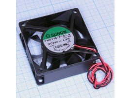 Вентилятор 24V/0,1A 70х70х25