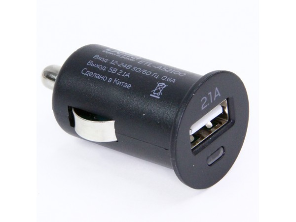USB2100 Устройство зарядное авто АЗУ Delta+