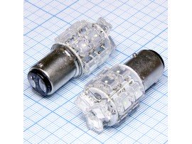 BAY15D 13 white LED лампа