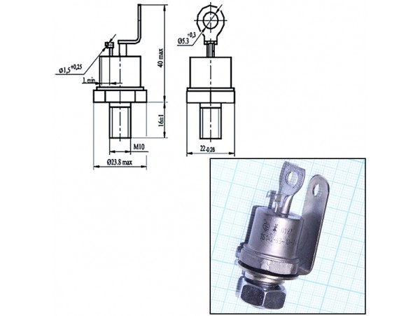 Тирист.сил. ТБ142-63-10