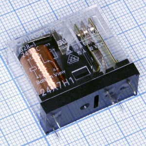 Реле 24VDC G2R-1 1C 10A/250VAC