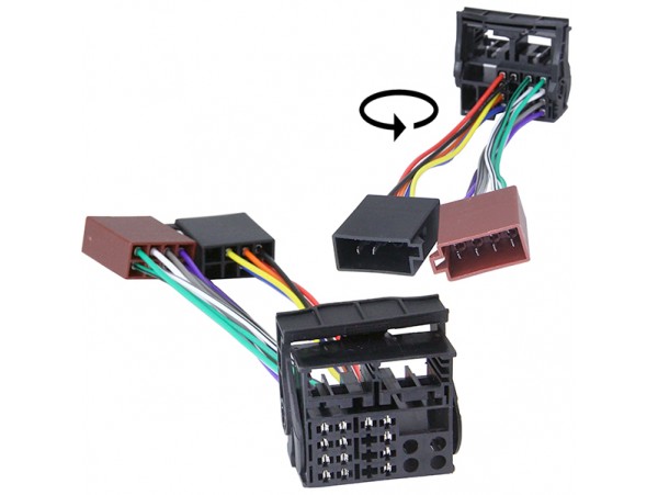 Разъем BMW, VW, Seat, Skoda 2013+ > ISO 2х8к.(гн.)а/м