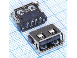 USBA-1JBS1 розетка на плату SMD