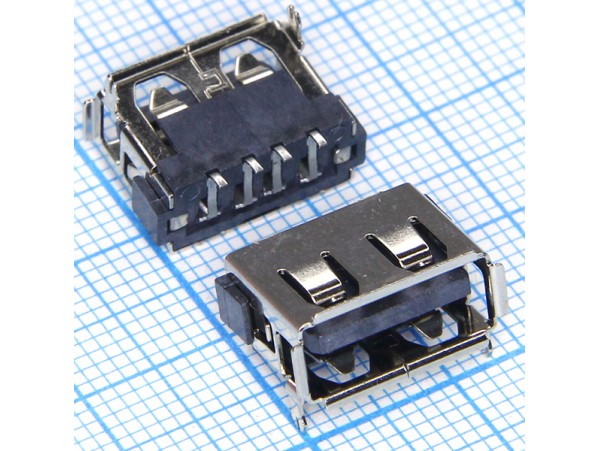 USBA-1JBS1 розетка на плату SMD