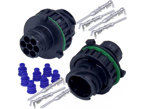 AMP 1-967447 разъем 7-pin штекер