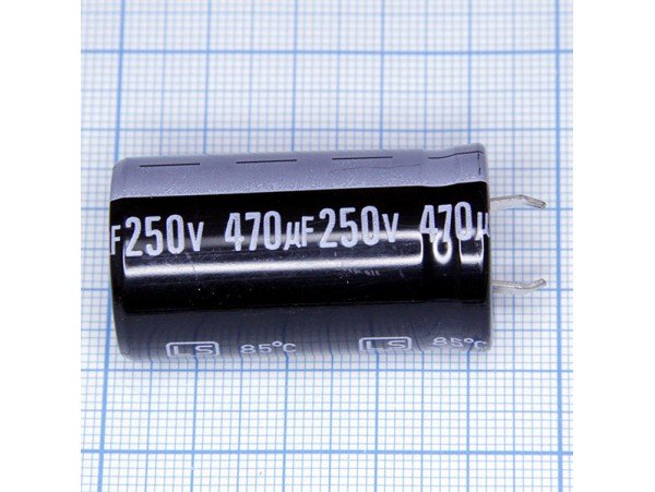 Конд.470/250V 2550 +85°C