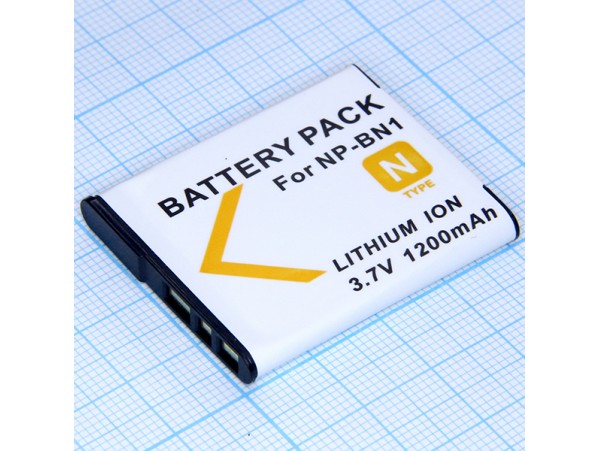 Аккумулятор SONY NP-BN1 3.6V/ 1400mAh Li-Ion