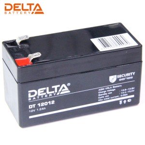 Аккумулятор 12V/1,2Ah DT12012 97х43х53 Delta