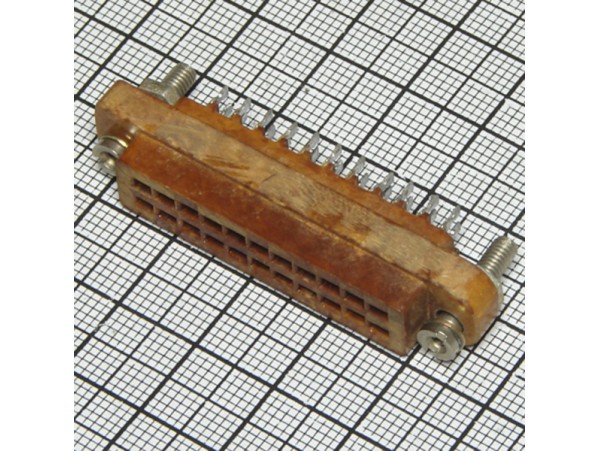 МРН22-2 розетка 22к.(2х11) на каб.