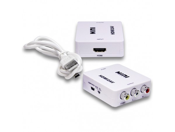 HDMI => RCA Video+Audio конвертор