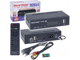 World Vision T625D4 ресивер эфирный DVB-T2+C