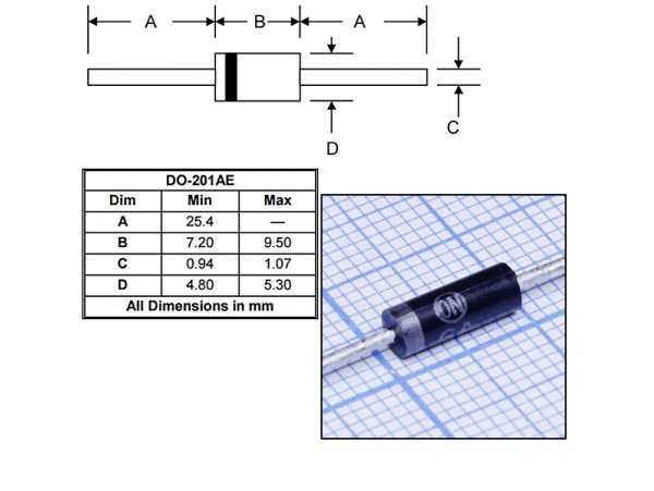 1N5355B (Стабил. 18V/5W)