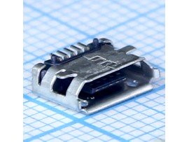 Micro USB 5pin 5S тип B Гн. на плату