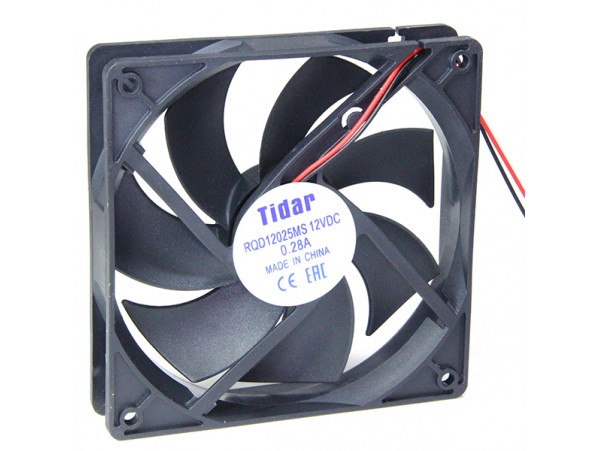 Вентилятор 12V0,28A 120х120х25 RQD12025MS