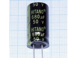 Конд.680/50V 1326 +105°С EXR
