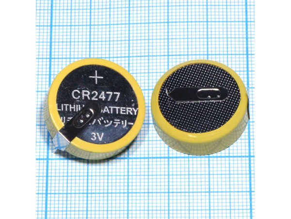 CR2477 Батарея 3V на плату