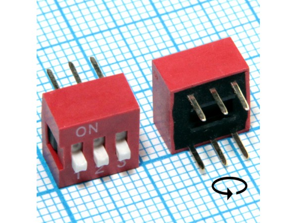 DS-03 переключатель DIP (SWD1-3)