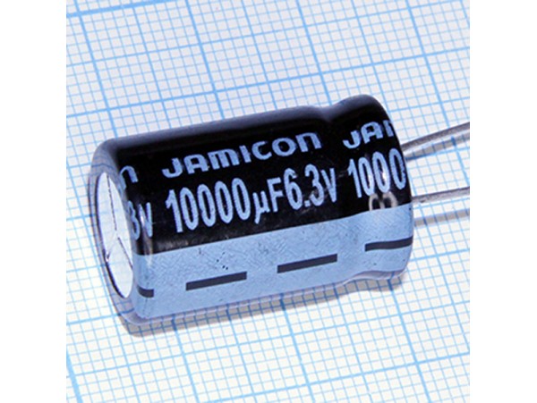 Конд.10000/6,3V 1625 +105°С Jamicon