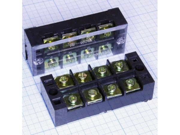 TB-4504 Клеммный блок  45А, 600V, 4 клеммы
