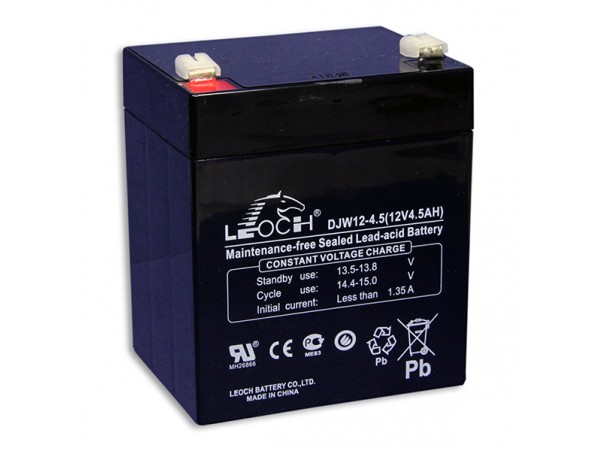 Аккумулятор 12V/4,5Ah DJW12-4.5 90х70х101 Leoch