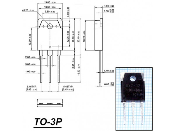 ESAD92-02 диод быстрый (20A/200V)