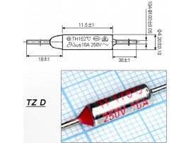 TZ D-175-10A Термопредохранитель