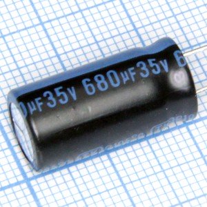 Конд.680/35V 1020 +105°C Jamicon