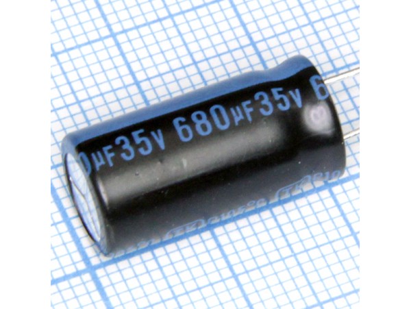 Конд.680/35V 1020 +105°C Jamicon