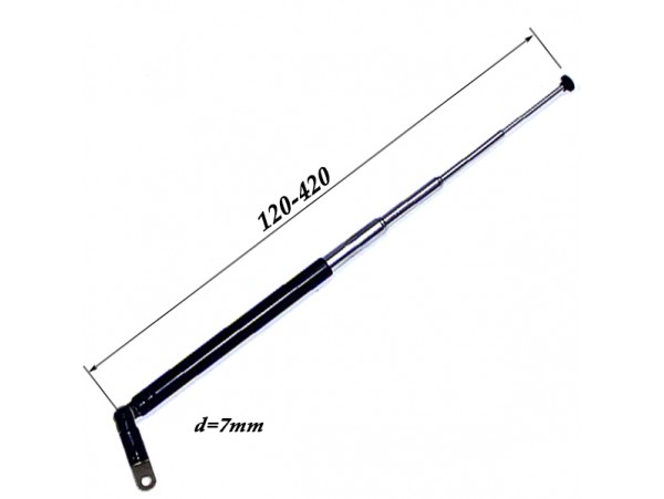 АНТЕННА AST-7 d=7;120/420 с поворотным устройством