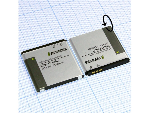 SonyERIC Акк. BA700 Li-lon 3,7V 1550mAh SEB-TP1400