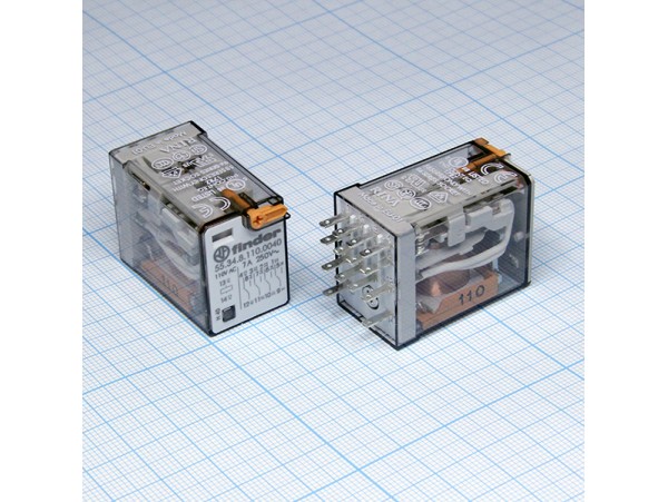 Реле 110VAC 553481100040 4C 7A/250VAC Finder